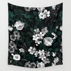 Botanical Night Wall Tapestry Gallery Image 4