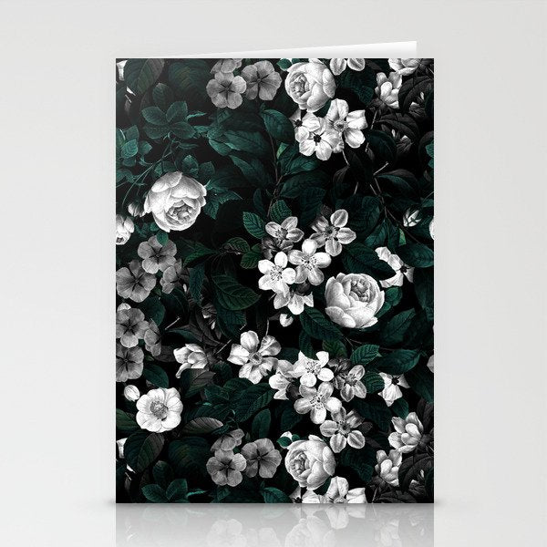 Botanical Night Stationery Card Gallery Image 1
