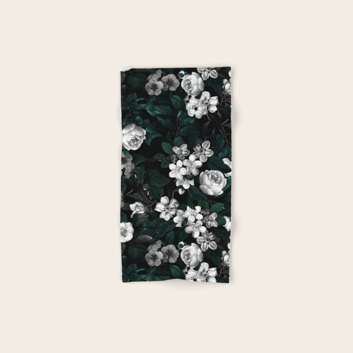 Botanical Night Bath Towel Gallery Image 1