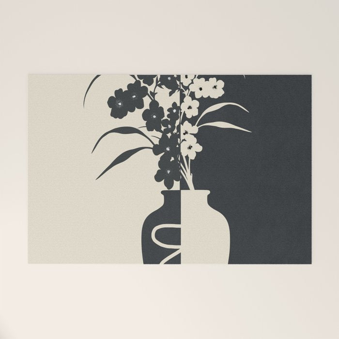 Botanical Contras 3 Welcome Mat Gallery Image 1