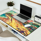 Hawaii's Famous Waikiki Beach landscape painting Desk Mat Gallery Image 2