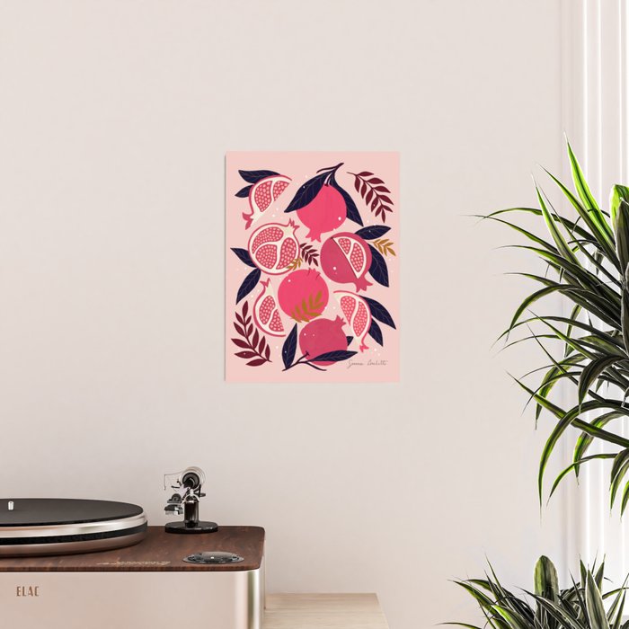 Pomegranate - Pink Poster Gallery Image 2