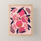 Pomegranate - Pink Mini Art Print Gallery Image 1
