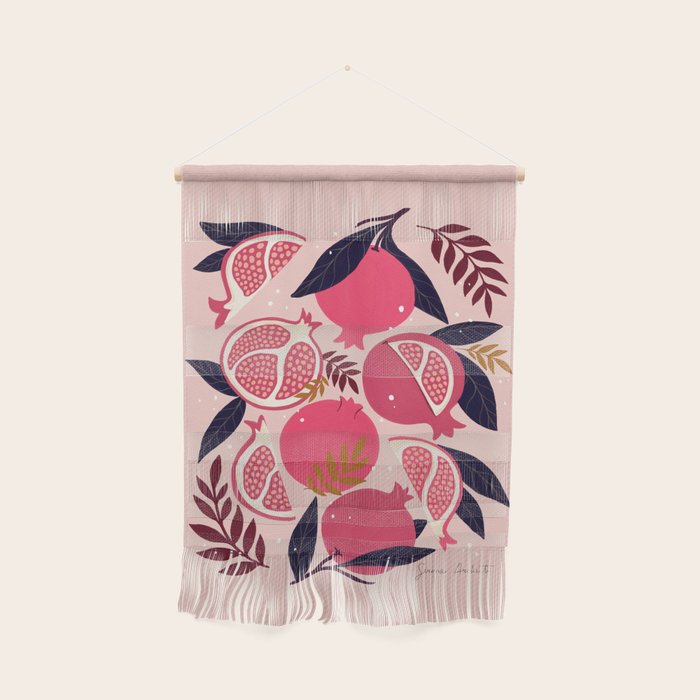 Pomegranate - Pink Wall Hanging Gallery Image 1