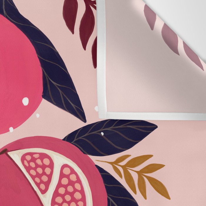 Pomegranate - Pink Wall Tapestry Gallery Image 3