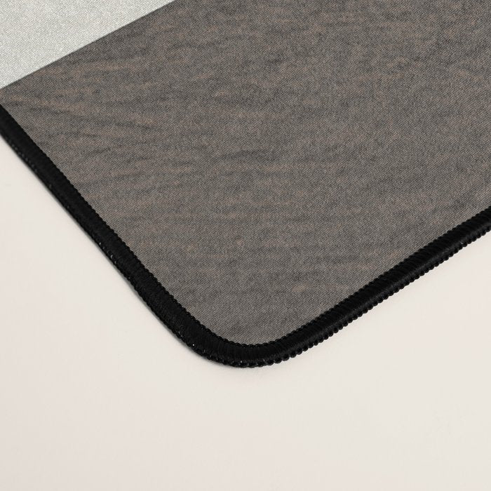mid century scandi winter shapes painted 3 Desk Mat Gallery Image 4