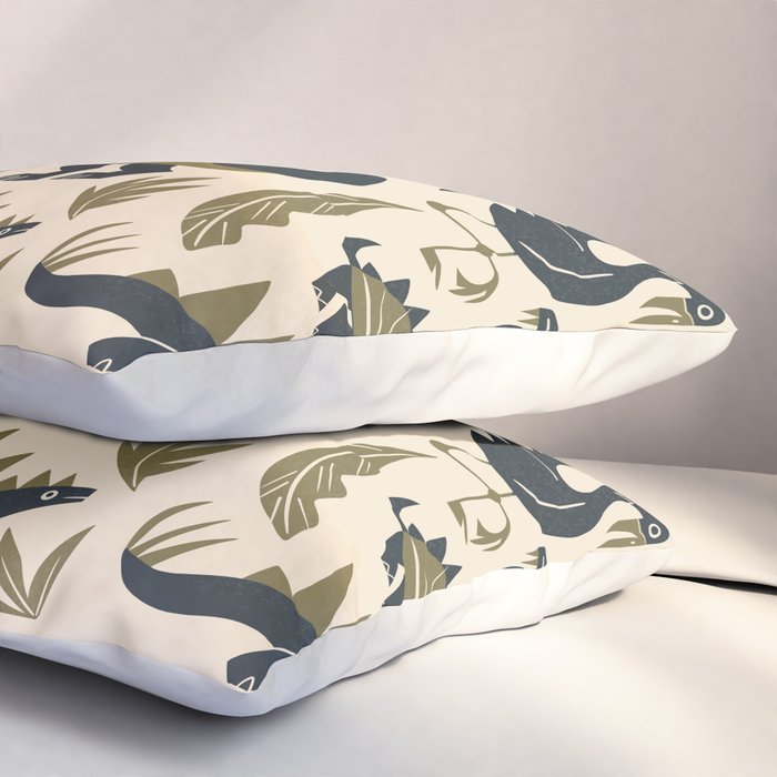 Jurassic Friends Pillow Sham Gallery Image 3
