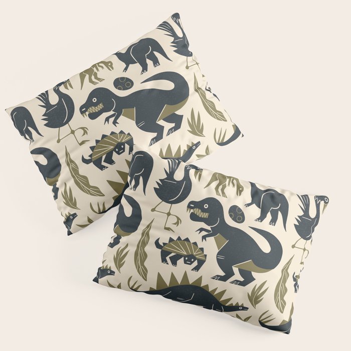 Jurassic Friends Pillow Sham Gallery Image 3