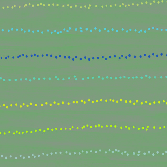 Minimal Doodle Dots in Sage Green Coffee Mug Gallery Image 2