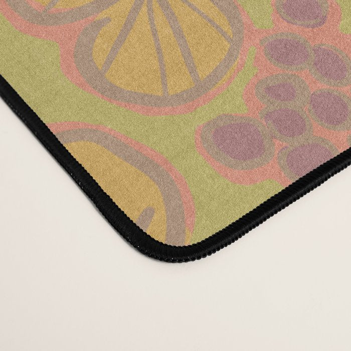 Autumn Leaves and Berries in Golds Desk Mat Gallery Image 4