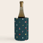 Geometric christmas decoration pattern Wine Chiller Gallery Image 2