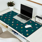 Geometric christmas decoration pattern Desk Mat Gallery Image 2