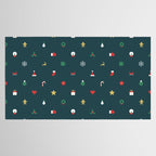 Geometric christmas decoration pattern Tablecloth Gallery Image 2