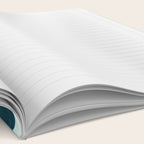 Blush & Blue Leaves Notebook Gallery Image 2