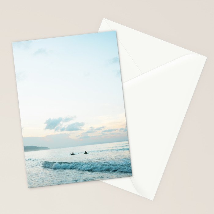 Once your board hits the water  | Surf travel photography print Stationery Card Gallery Image 2