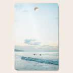 Once your board hits the water  | Surf travel photography print Cutting Board Gallery Image 1
