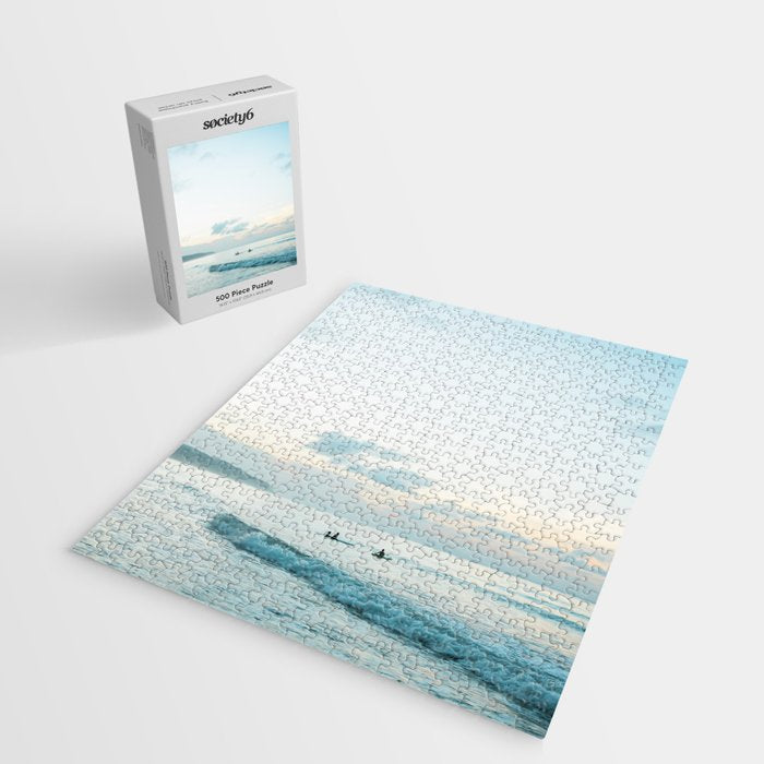 Once your board hits the water  | Surf travel photography print Jigsaw Puzzle Gallery Image 2