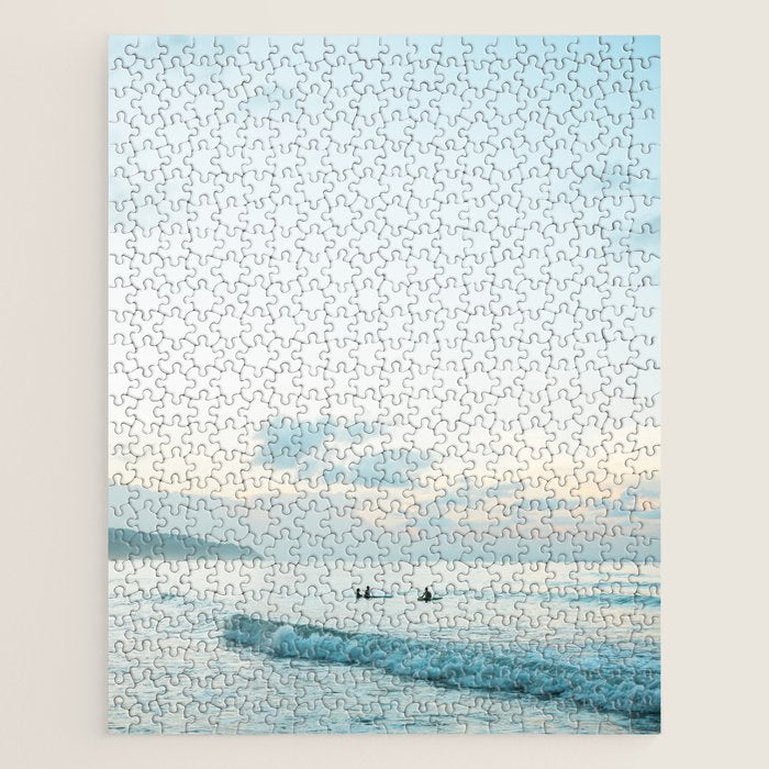 Once your board hits the water  | Surf travel photography print Jigsaw Puzzle Gallery Image 1