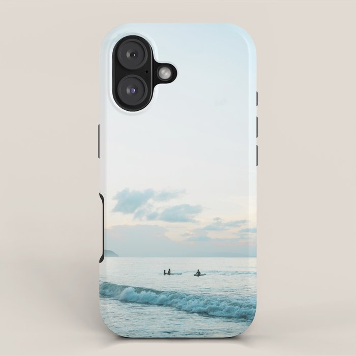 Once your board hits the water  | Surf travel photography print iPhone Case Gallery Image 1