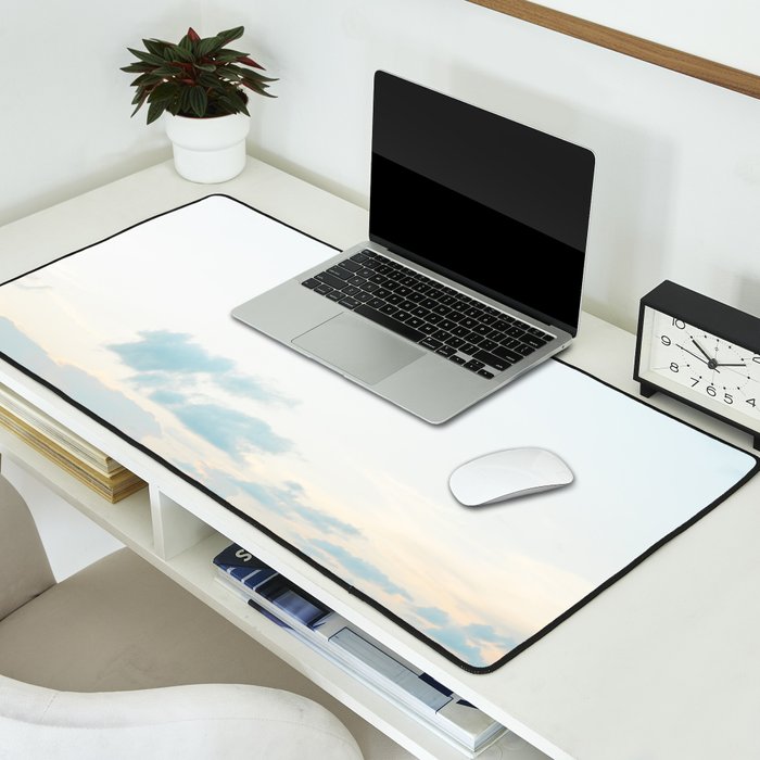 Once your board hits the water  | Surf travel photography print Desk Mat Gallery Image 2