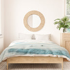 Once your board hits the water  | Surf travel photography print Duvet Cover Gallery Image 3