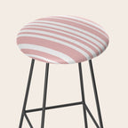 Classic Stripes XXIX - Blush Pink Stool Gallery Image 2