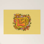 Leo Flowers Welcome Mat Gallery Image 1