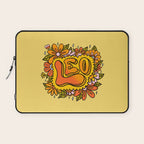 Leo Flowers Laptop Sleeve Gallery Image 1