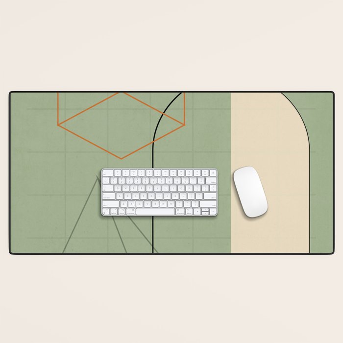Geometric Shapes 6 Desk Mat Gallery Image 1