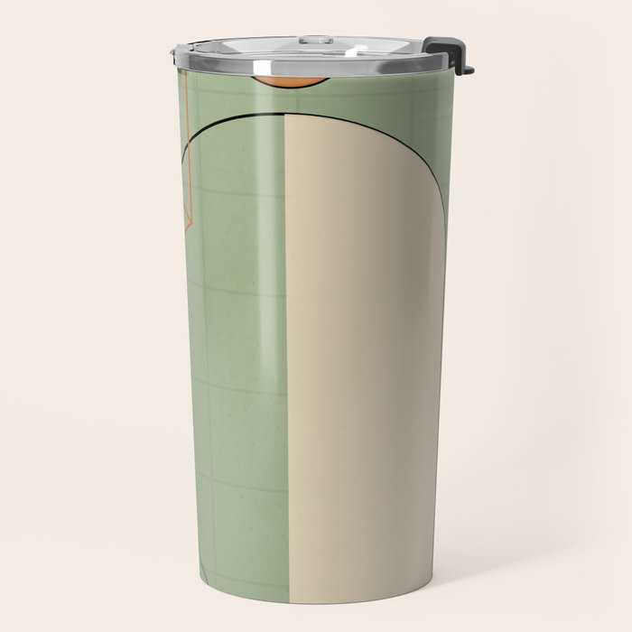 Geometric Shapes 6 Travel Mug Gallery Image 2