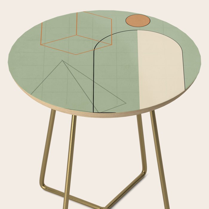 Geometric Shapes 6 Side Table Gallery Image 2