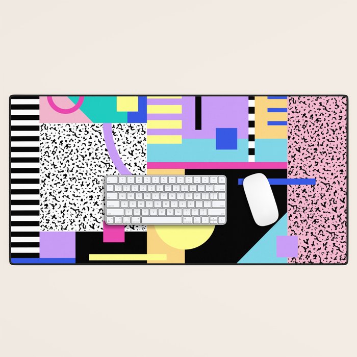 Memphis pattern 119 - 80s / 90s Retro Desk Mat Gallery Image 1