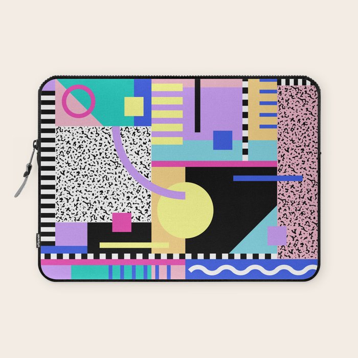 Memphis pattern 119 - 80s / 90s Retro Laptop Sleeve Gallery Image 1
