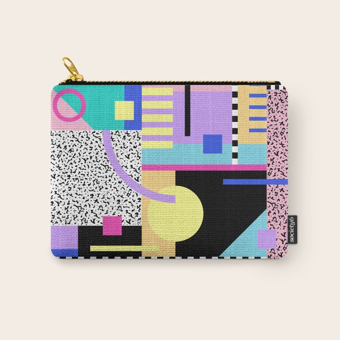 Memphis pattern 119 - 80s / 90s Retro Carry All Pouch Gallery Image 1
