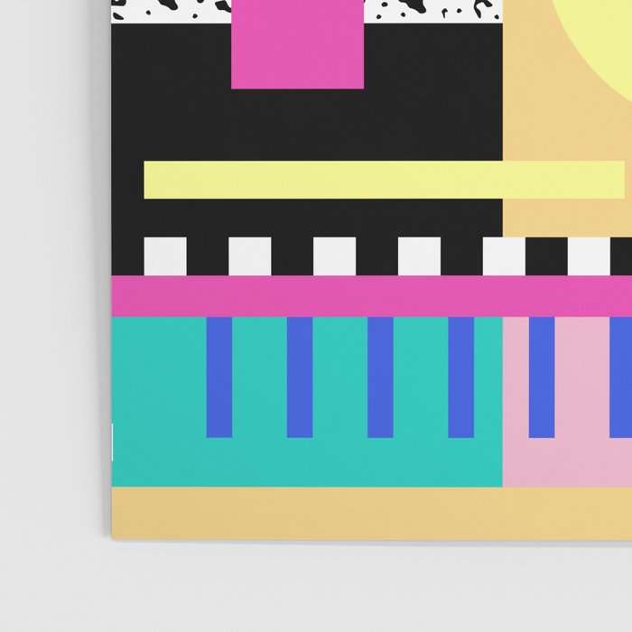 Memphis pattern 119 - 80s / 90s Retro Poster Gallery Image 3