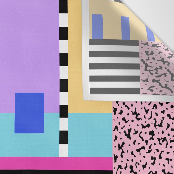 Memphis pattern 119 - 80s / 90s Retro Wall Tapestry Gallery Image 3