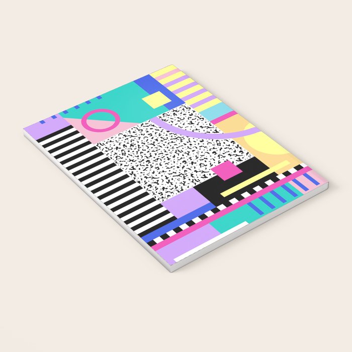Memphis pattern 119 - 80s / 90s Retro Notebook Gallery Image 3