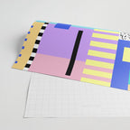Memphis pattern 119 - 80s / 90s Retro Wrapping Paper Gallery Image 2