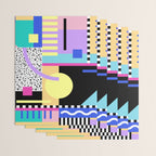 Memphis pattern 119 - 80s / 90s Retro Wrapping Paper Gallery Image 3