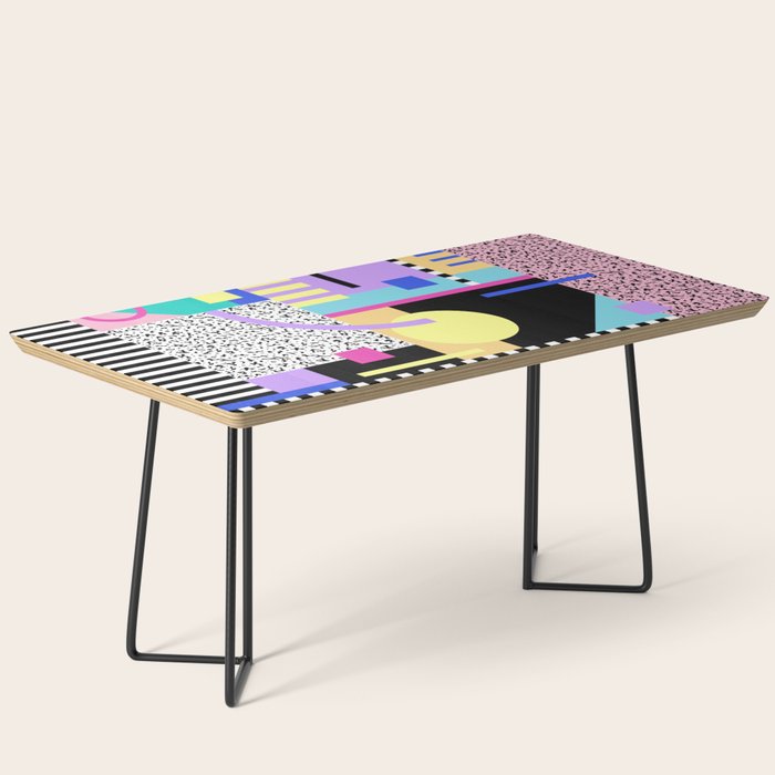 Memphis pattern 119 - 80s / 90s Retro Coffee Table Gallery Image 1
