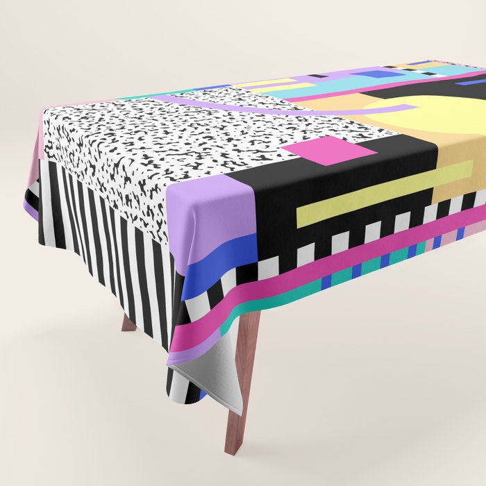 Memphis pattern 119 - 80s / 90s Retro Tablecloth Gallery Image 1