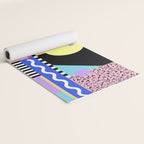 Memphis pattern 119 - 80s / 90s Retro Yoga Mat Gallery Image 2