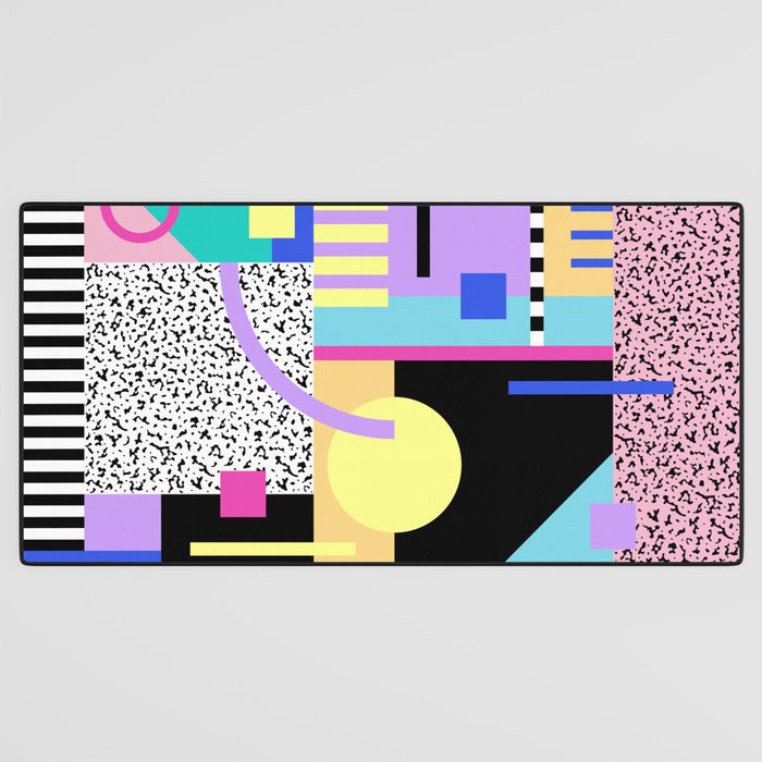 Memphis pattern 119 - 80s / 90s Retro Desk Mat Gallery Image 3
