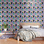 Memphis pattern 119 - 80s / 90s Retro Wallpaper Gallery Image 3