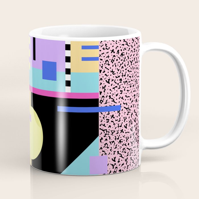 Memphis pattern 119 - 80s / 90s Retro Coffee Mug Gallery Image 1