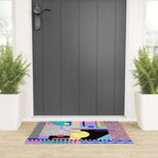 Memphis pattern 119 - 80s / 90s Retro Welcome Mat Gallery Image 3