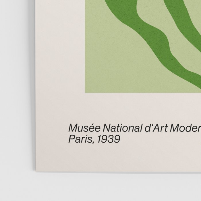 La Palma & Sage: Matisse Paper Leaf Cutouts 03 Poster Gallery Image 3