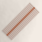 Minimal Geometric Pattern - Coral Yoga Mat Gallery Image 1