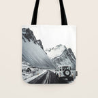 on the road in iceland Tote Bag Gallery Image 1