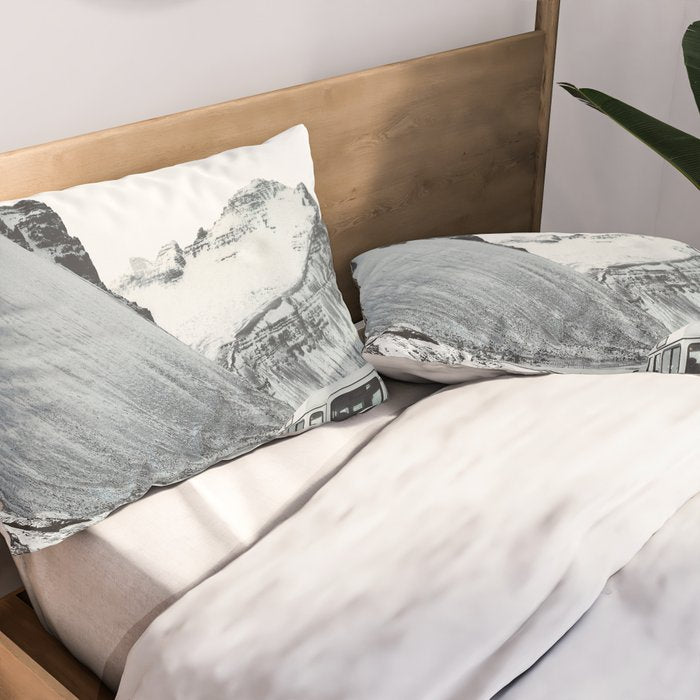 on the road in iceland Pillow Sham Gallery Image 2